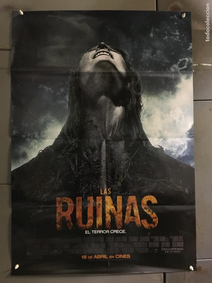 Cinema: AFG12 LAS RUINAS SHAWN ASHMORE JENA MALONE POSTER ORIGINAL 70X100 ESTRENO AVANCE h2