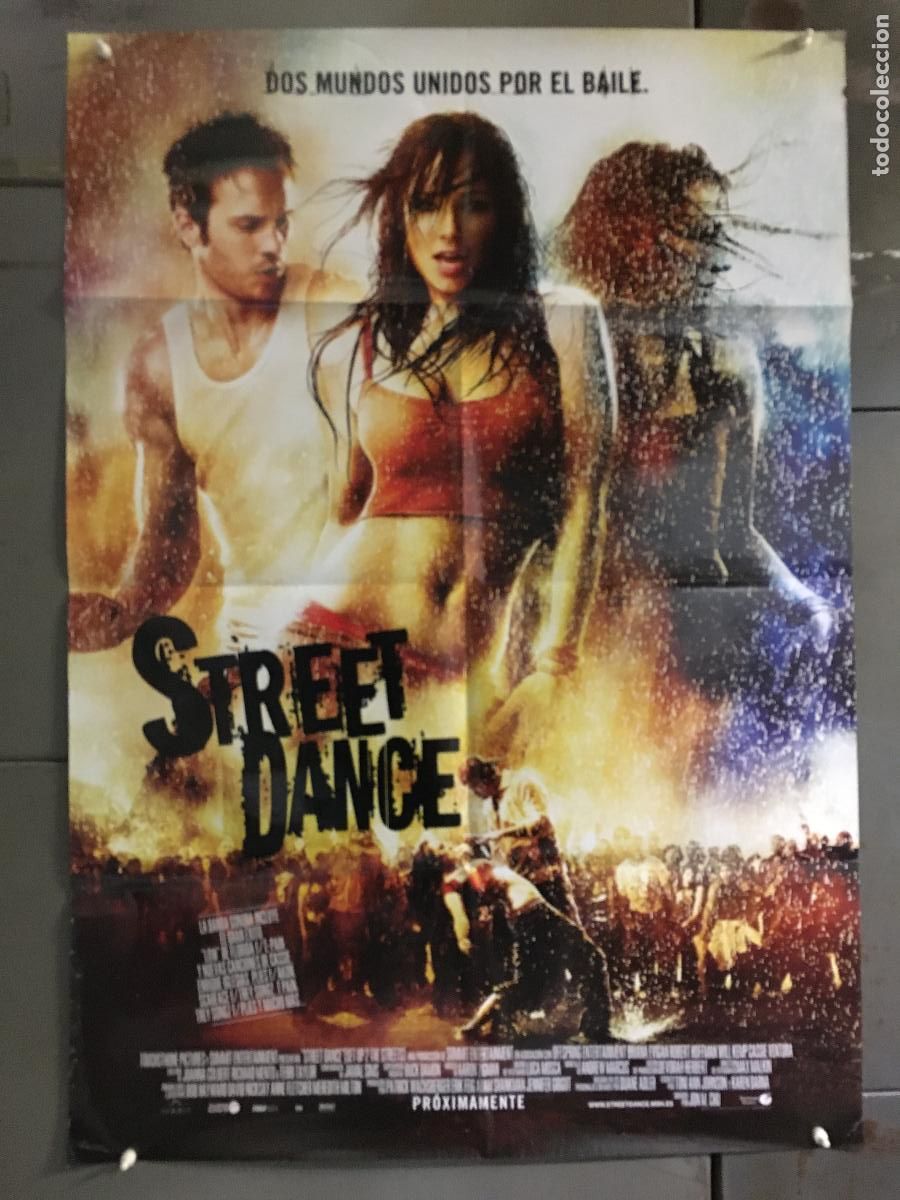 Cine: AFG14 STREET DANCE ROBERT HOFFMAN CASSIE VENTURA BRIANA EVIGAN POSTER ORIGINAL 70X100 ESTRENO h0