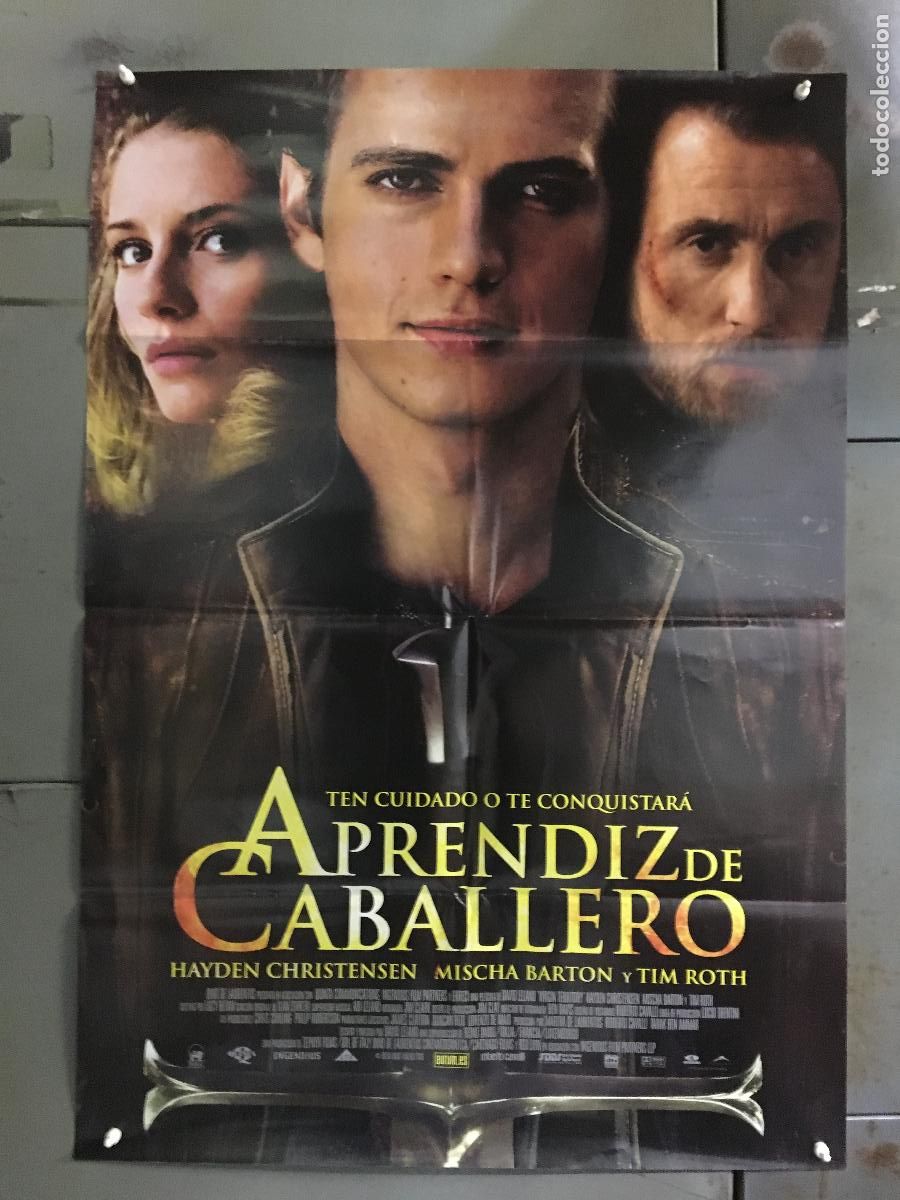 Cine: AFG15 APRENDIZ DE CABALLERO HAYDEN CHRISTENSEN MISCHA BARTON TIM ROTH POSTER ORIG 70X100 ESTRENO h5