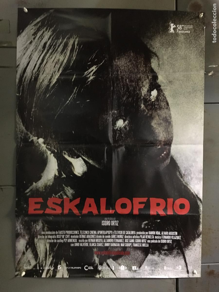 Cine: AFG19 ESKALOFRIO BLANCA SUAREZ JIMMY BARNATAN POSTER ORIGINAL 70X100 h1