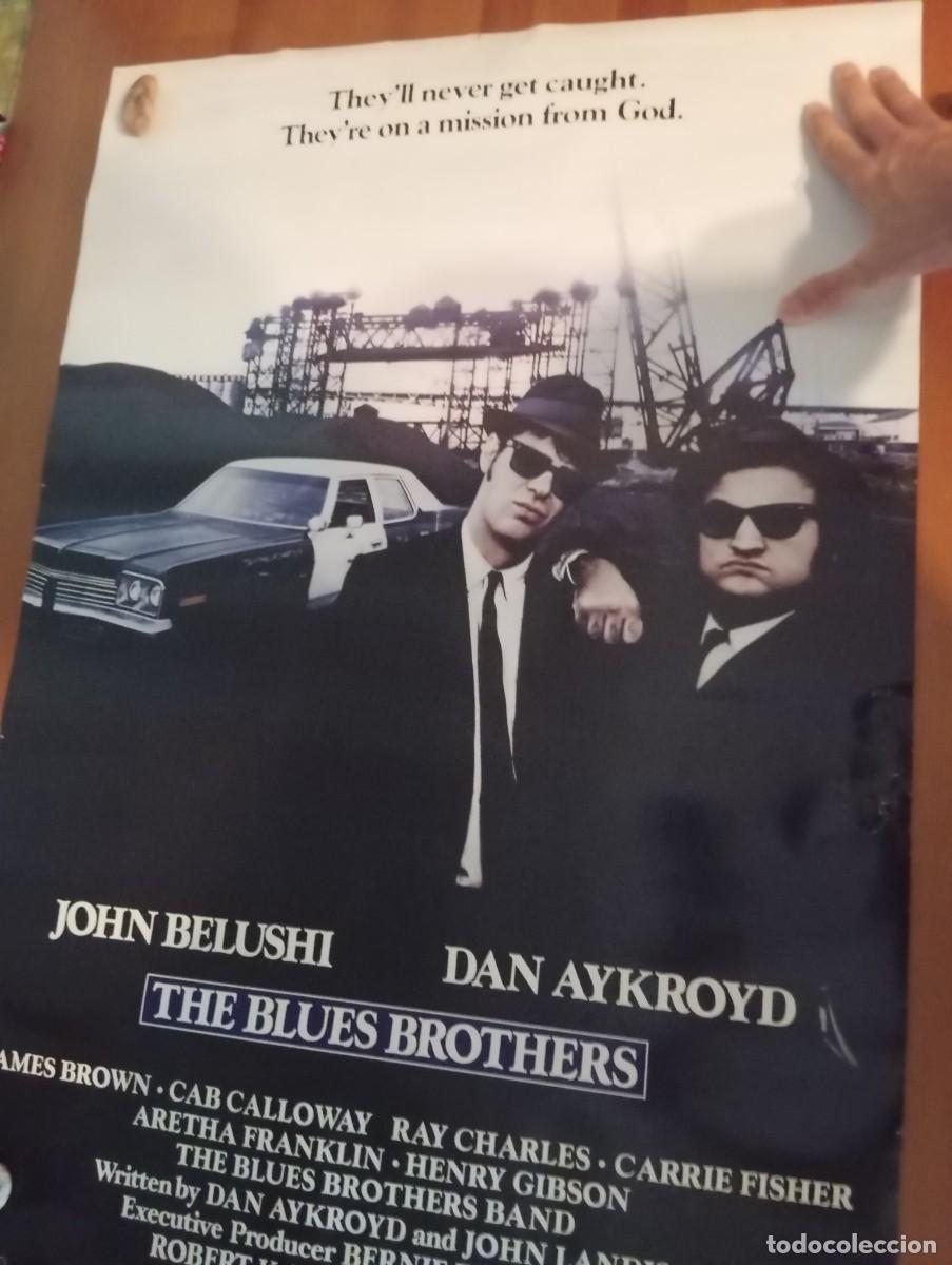 Cine: P&oacute;ster Pel&iacute;cula Blues Brothers Reproducci&oacute;n Cartel 1980