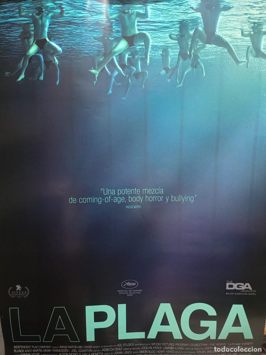 Cine: La plaga. P&oacute;ster original - Foto 1