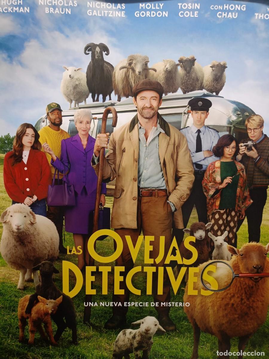 Cine: Las ovejas detectives. P&oacute;ster original