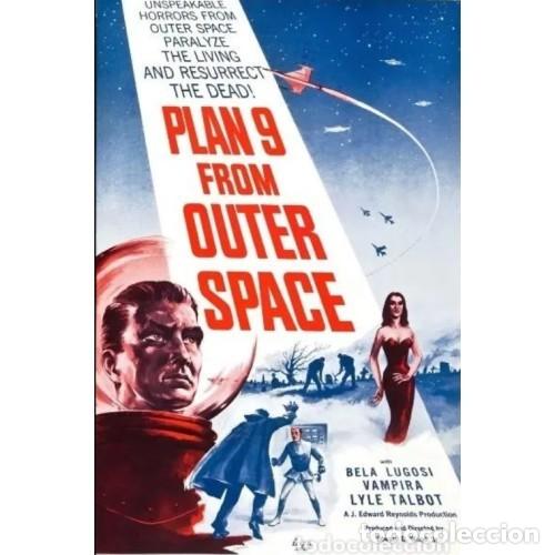 Cine: Plan 9 del espacio exterior. P&oacute;ster (70x100)