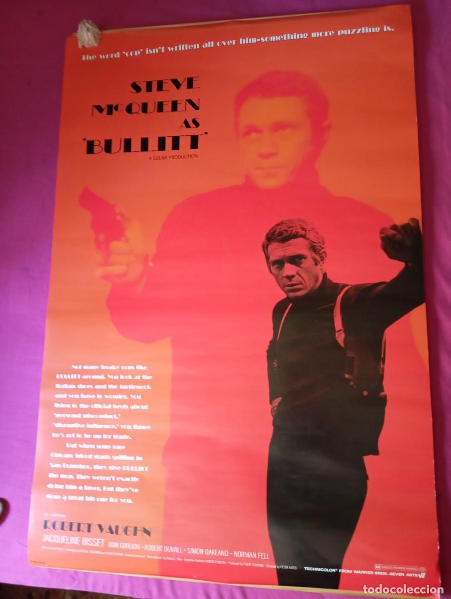 Cine: P&oacute;ster Pel&iacute;cula Steve McQueen - Bullit