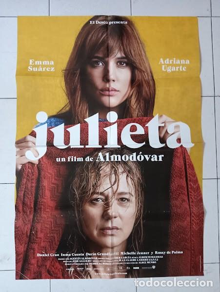 Cinema: VKD 2229 JULIETA PEDRO ALMODOVAR EMMA SUAREZ ADRIANA UGARTE POSTER ORIGINAL ESTRENO 70X100