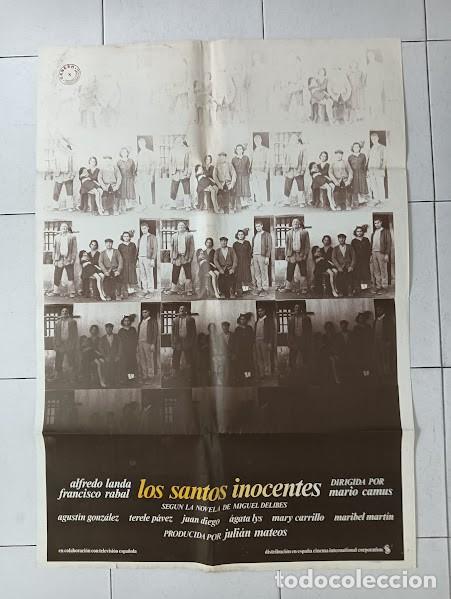 Cinema: VKD 2231 LOS SANTOS INOCENTES FRANCISCO RABAL ALFREDO LANDA MARIO CAMUS POSTER ORIG 70X100 ESTRENO