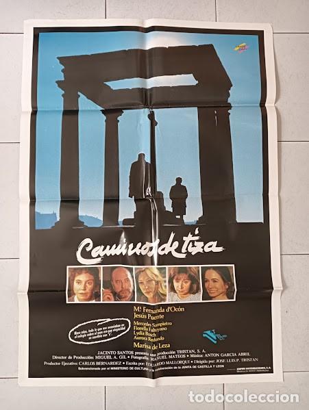 Cinema: VKD 2232 CAMINOS DE TIZA JESUS PUENTE M FERNANDA D'OCON FALTOYANO POSTER ORIGINAL 70X100 ESTRENO