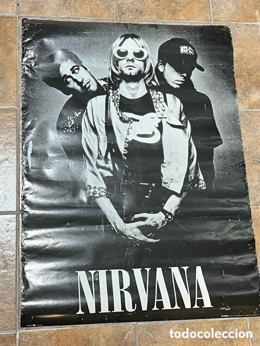 Cine: P&oacute;ster antiguo 62x88 cm nirvana
