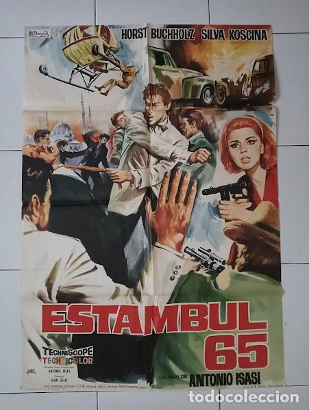 Kino: VKD 2237 ESTAMBUL 65 ISASI SYLVA KOSCINA HORST BUCHHOLZ POSTER ORIGINAL 70X100 ESTRENO