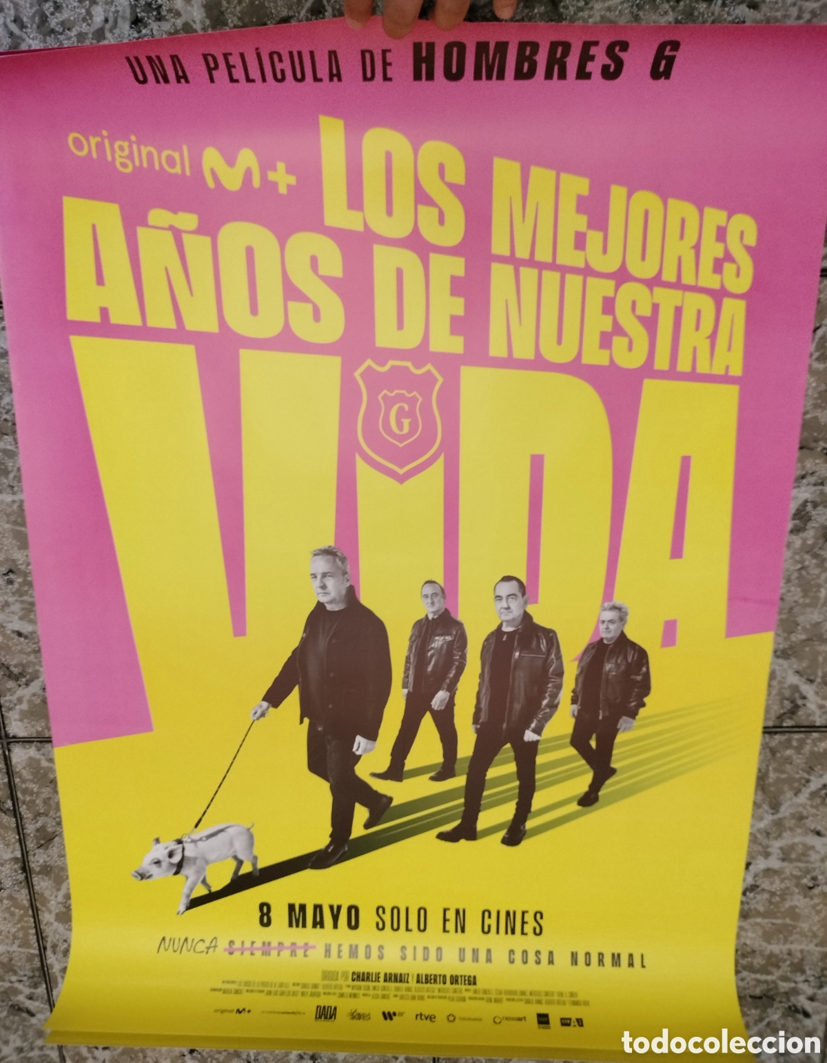 Cine: Poster Original Los Mejores A&ntilde;os de Nuestra Vida 100x70