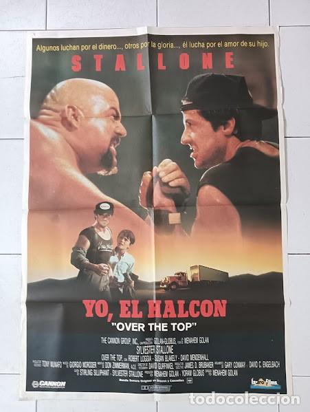 Cine: SMP 2376 YO EL HALCON SYLVESTER STALLONE POSTER ORIGINAL 70X100 ESTRENO B