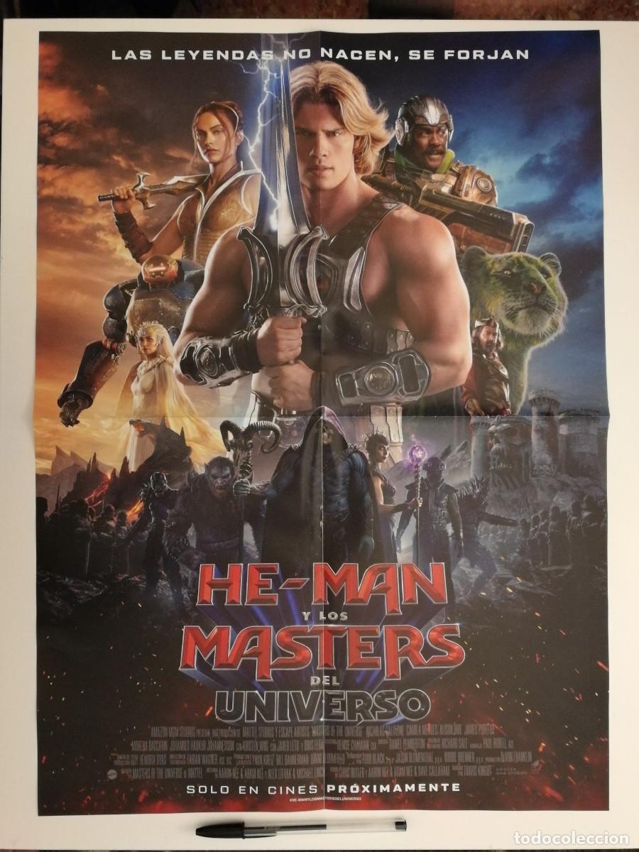 Cine: POSTER COLECCIONABLE -A2- He-Man y los Masters del universo - Travis Knight - MOTU