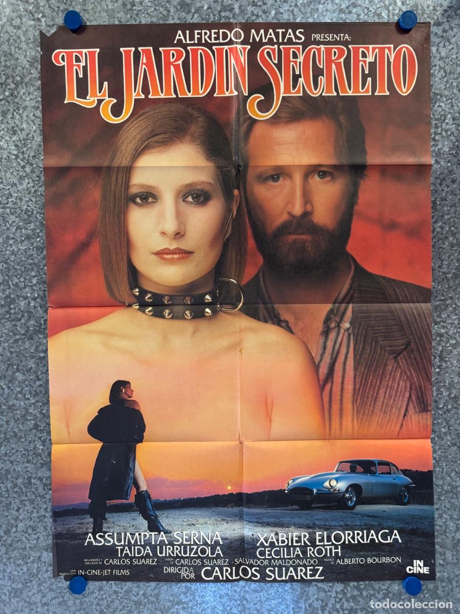 Cine: El jardin secreto, Alfredo Matas, Assumpta Serna, POSTER ORIGINAL