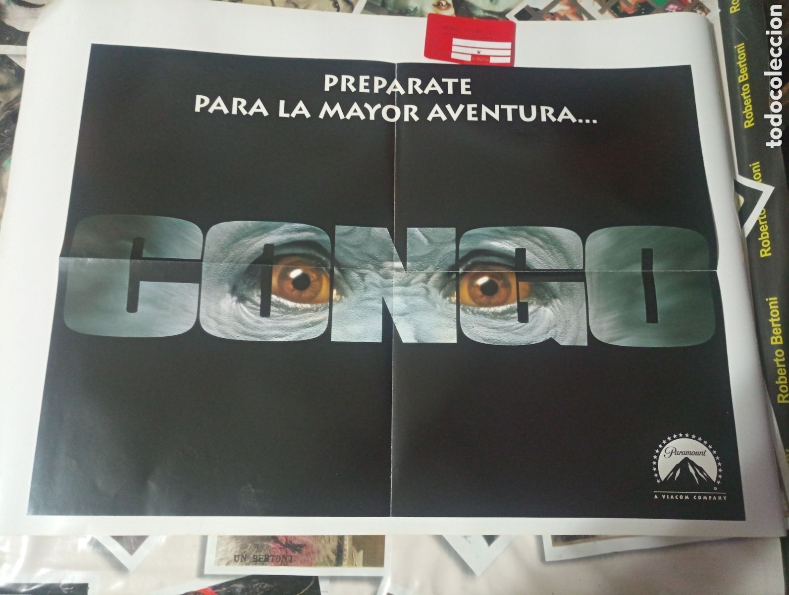 Kino: Poster pel&iacute;cula video congo