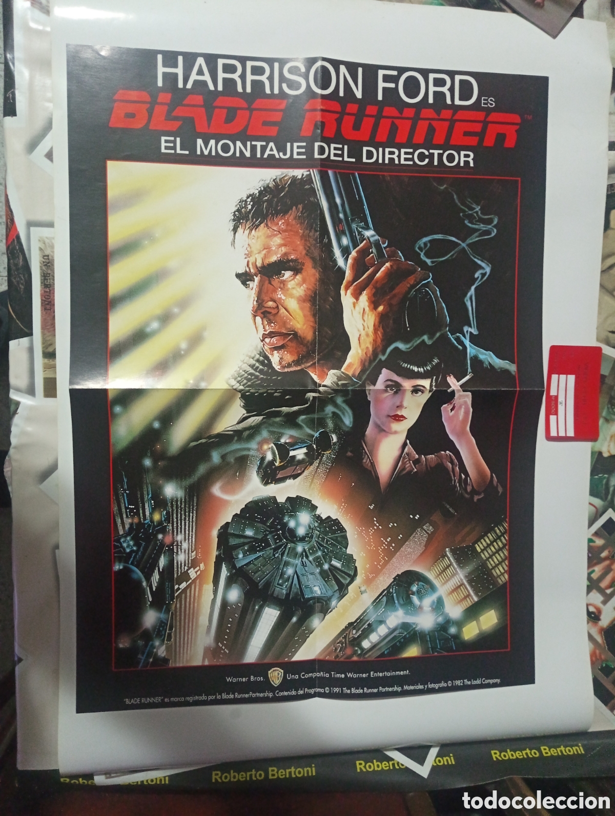 Cinema: Poster pel&iacute;cula video Blade runner nuevo