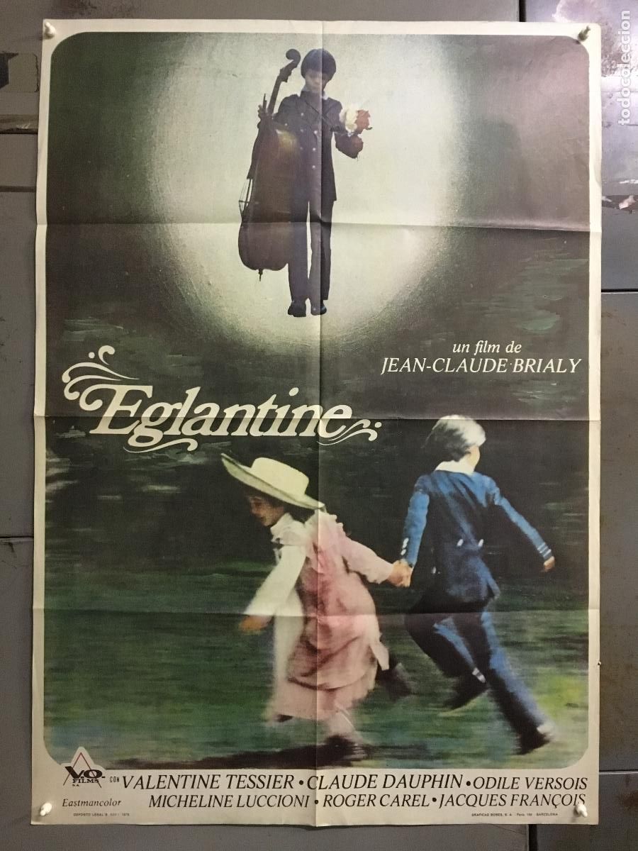 Cin&eacute;ma: AFG64 EGLANTINE JEAN-CLAUDE BRIALY POSTER ORIGINAL 70X100 ESTRENO h1