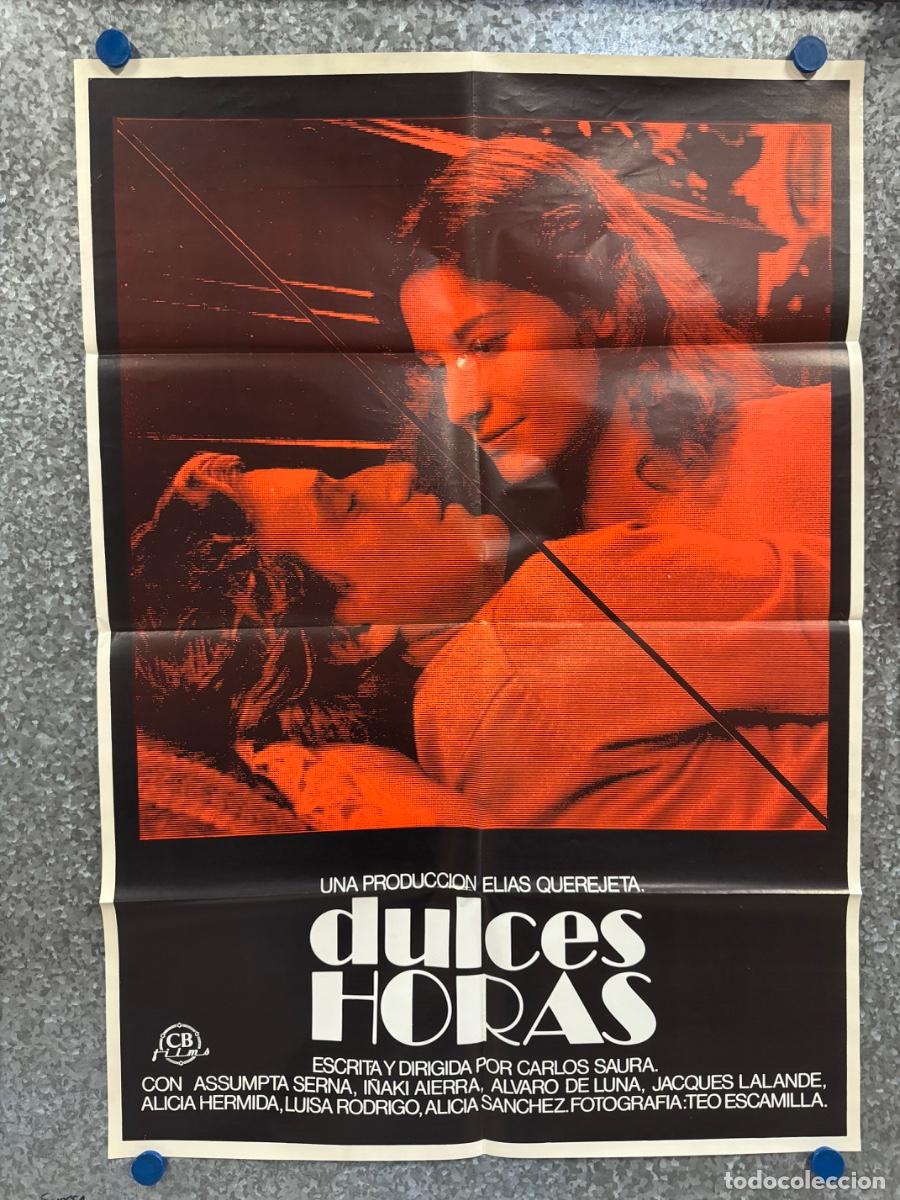 Cine: Dulces horas, Assumpta Serna, I&ntilde;aki Aierra, POSTER ORIGINAL