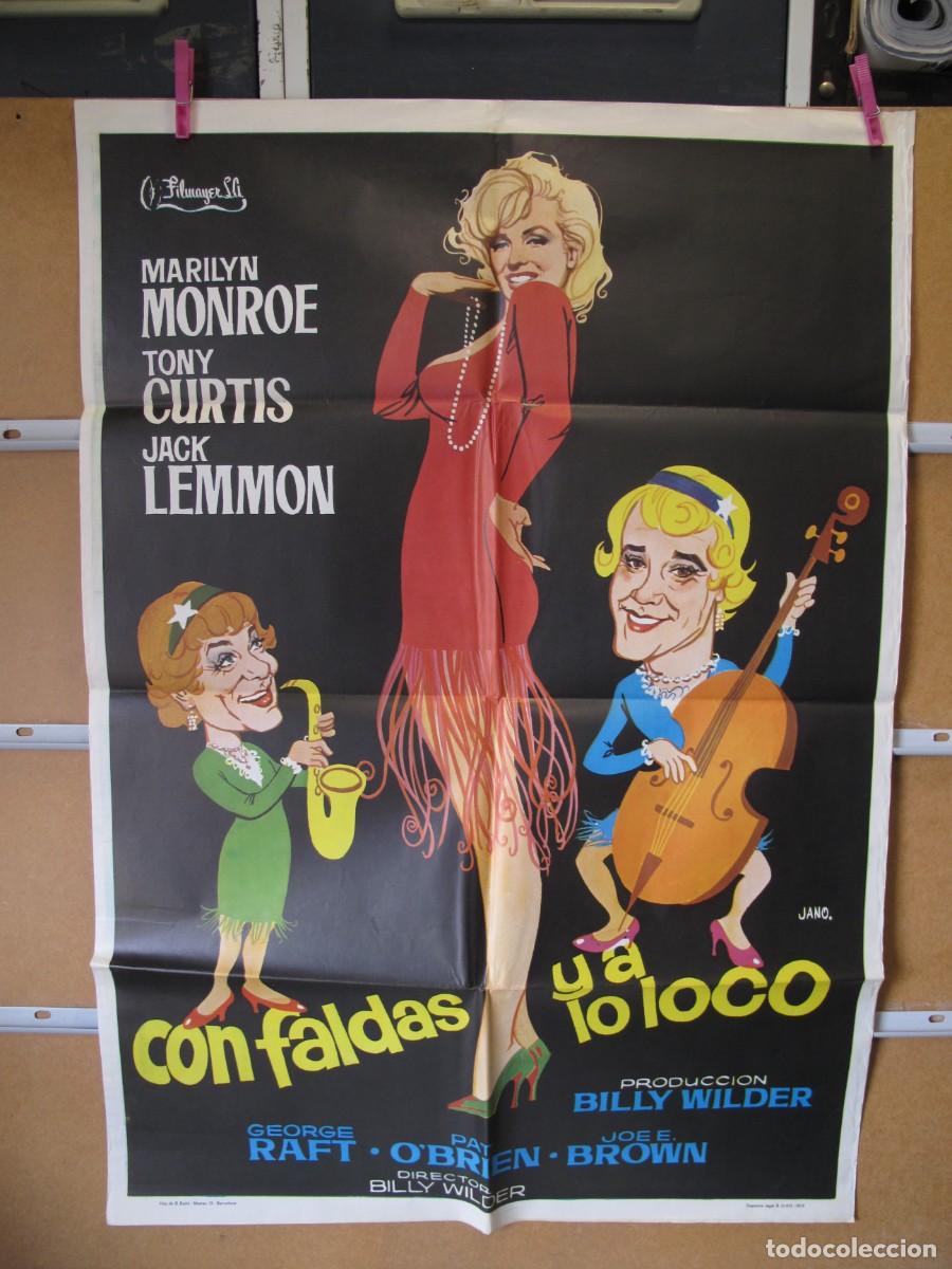 Cine: CON FALDAS Y A LO LOCO POSTER ORIGINAL