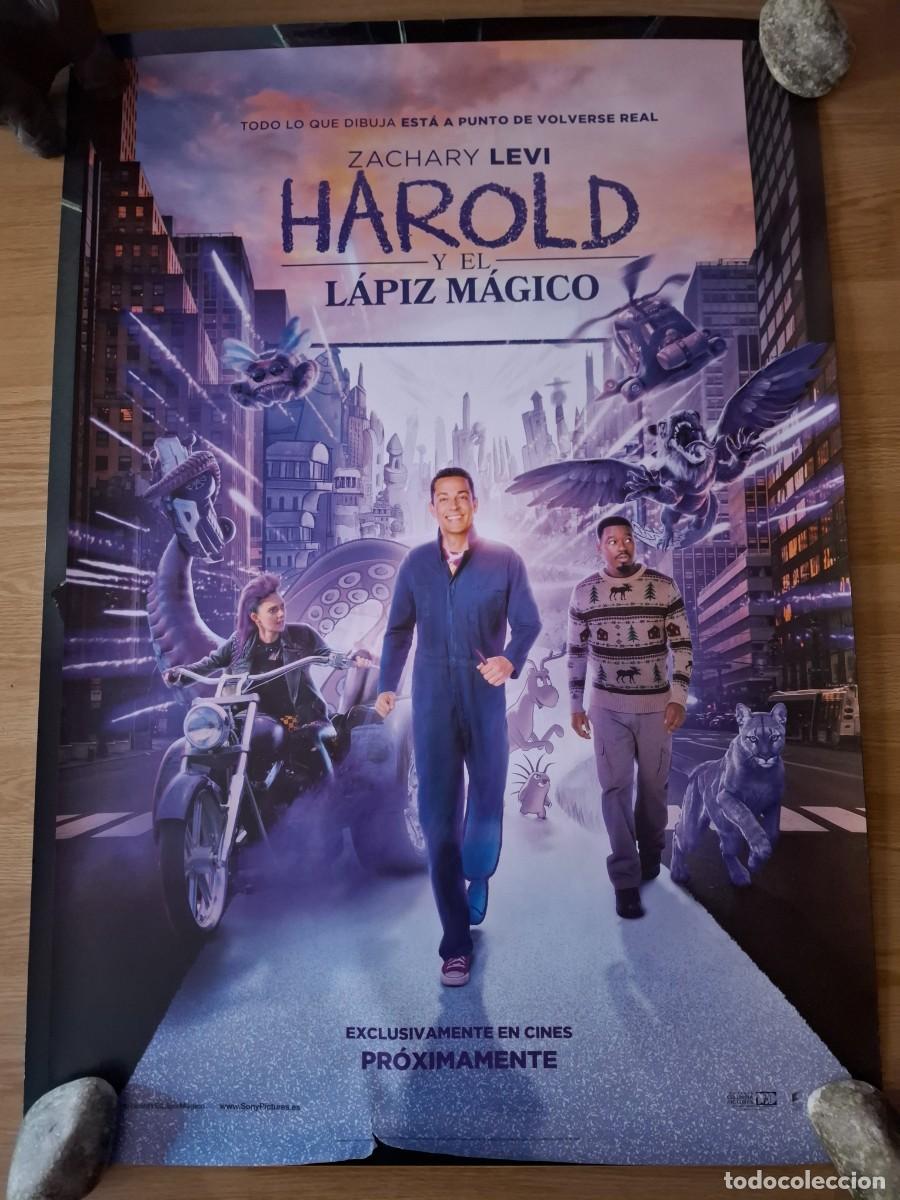 Cine: Harold y el lapiz magico - aprox 70x100 Cartel ORIGINAL cine (L133)