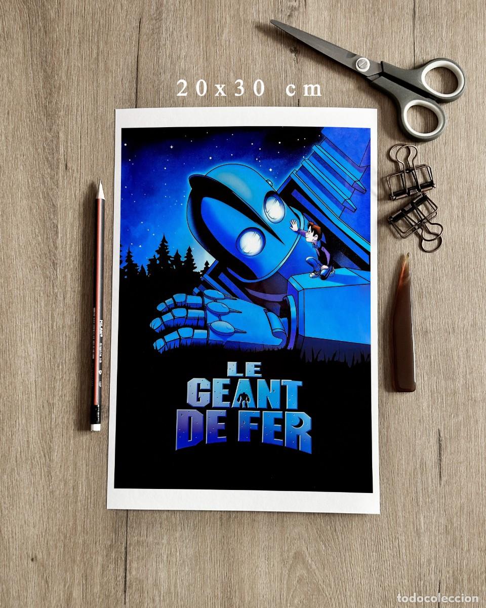 Cine: Le Geant de Fer (The Iron Giant) - Reproducci&oacute;n P&oacute;ster 20x30
