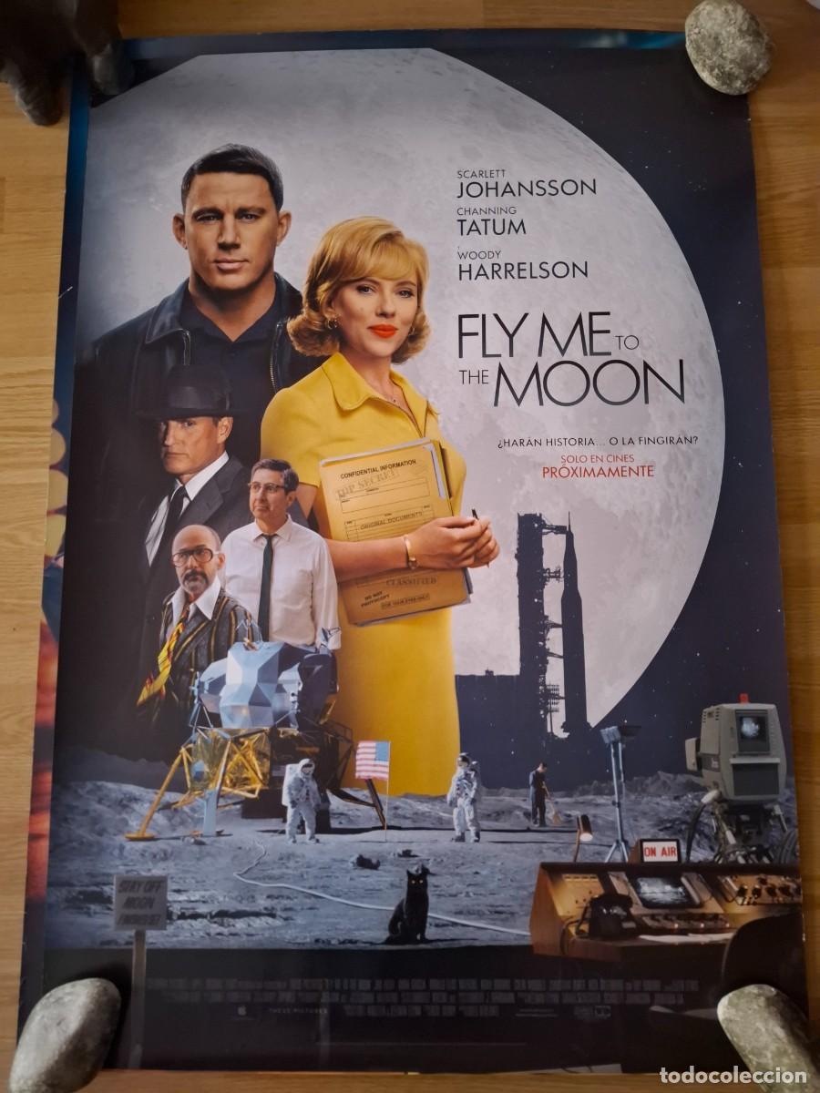 Cine: Fly to the moon - aprox 70x100 Cartel ORIGINAL cine (L133)