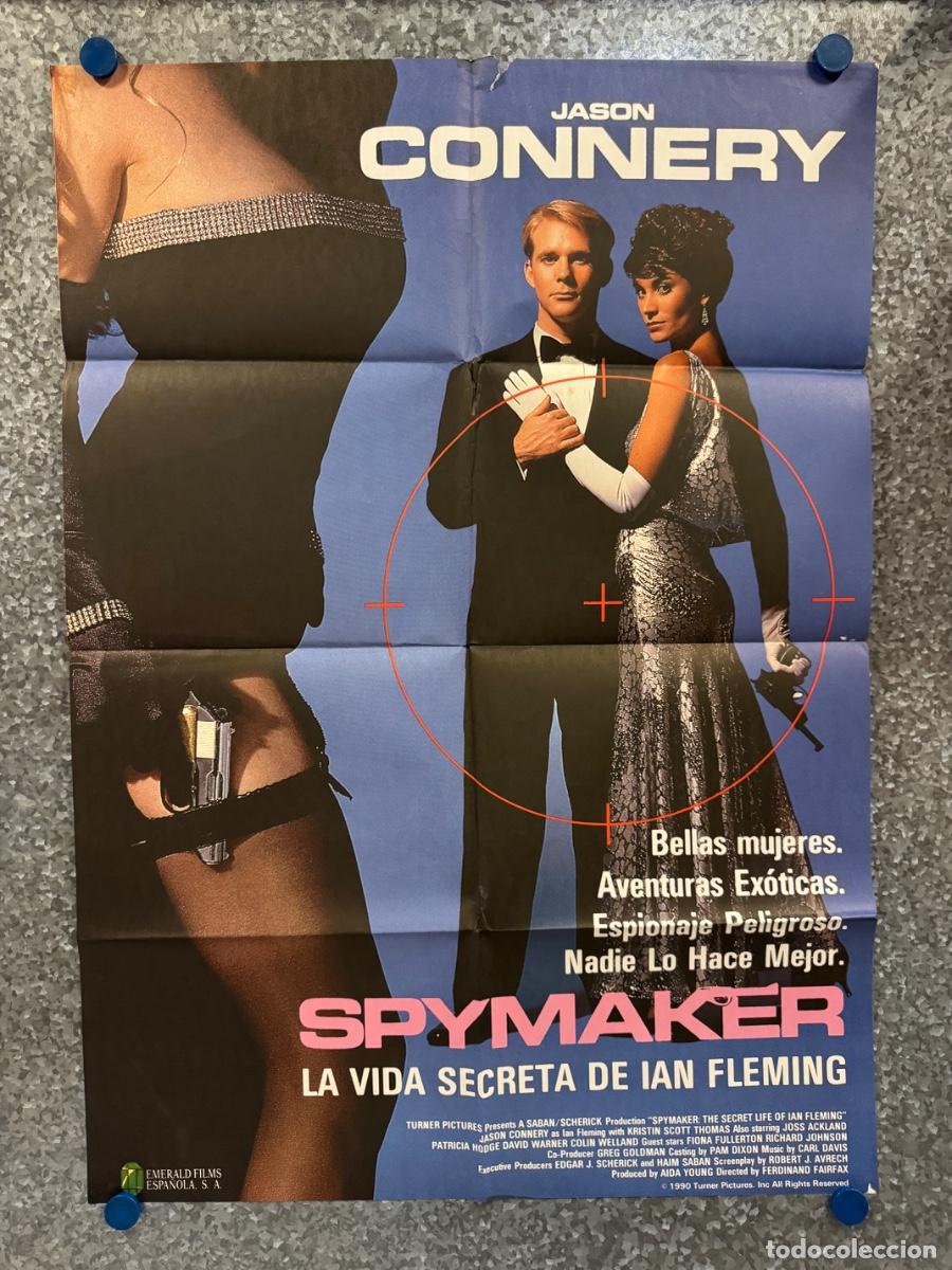 Cine: Spymaker, Jason Connery, Kristin Scott, A&ntilde;o 1990, POSTER ORIGINAL