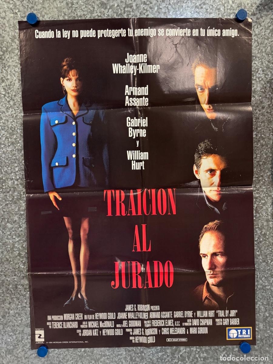 Cine: Traici&oacute;n al jurado, Armand Assante, Gabriel Byrne, A&ntilde;o 1994, POSTER ORIGINAL
