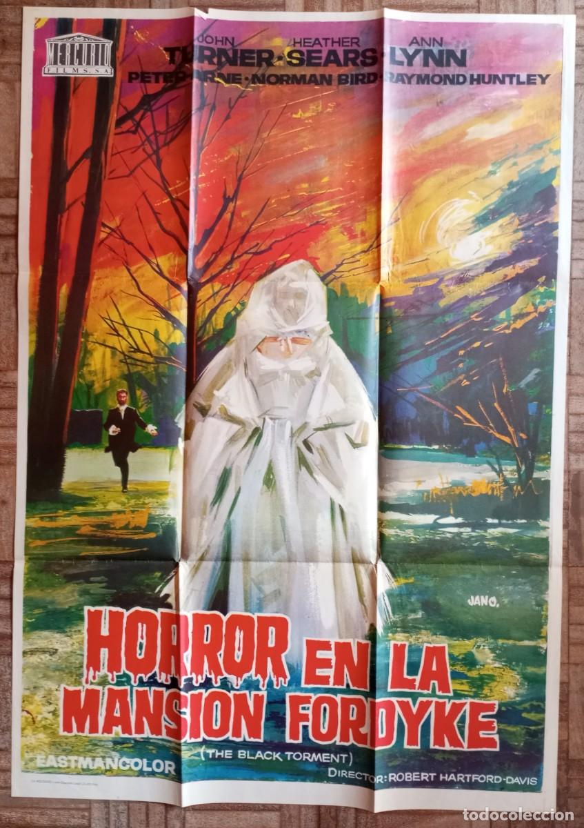 Cinema: HORROR EN LA MANSI&Oacute;N FORDYKE. POSTER ESTRENO. JOHN TURNER, HEATHER SEARS