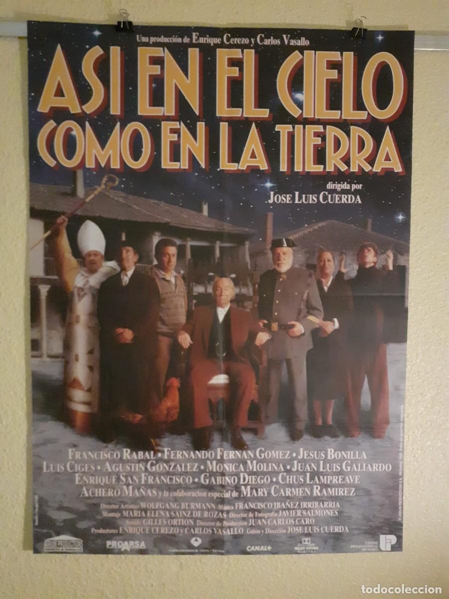 Cine: Cartel Original As&iacute; en el Cielo Como en la Tierra (1995)
