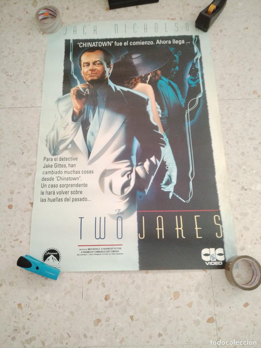 Cine: POSTER ORIGINAL VIDEOCLUB TWO JAKES 67CM ANCHO 96CM ALTO