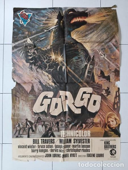 Cine: VKD 2245 GORGO BILL TRAVERS EUGENE LORIE POSTER ORIGINAL ESTRENO 70X100