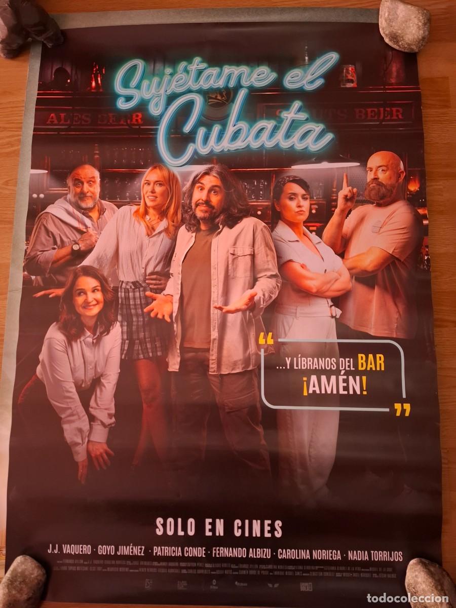 Cine: Sujetame el cubata - aprox 70x100 Cartel ORIGINAL cine (L134)