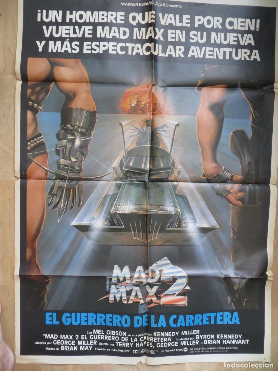 Cine: MAD MAX 2: POSTER ORIGINAL ESPA&Ntilde;OL !!!