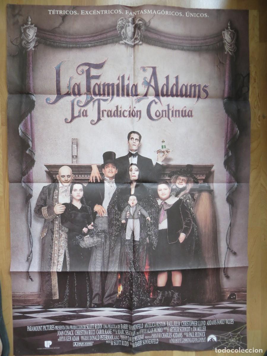 Cine: LA FAMILIA ADAMS 2 : POSTER ORIGINAL ESPA&Ntilde;OL !!!