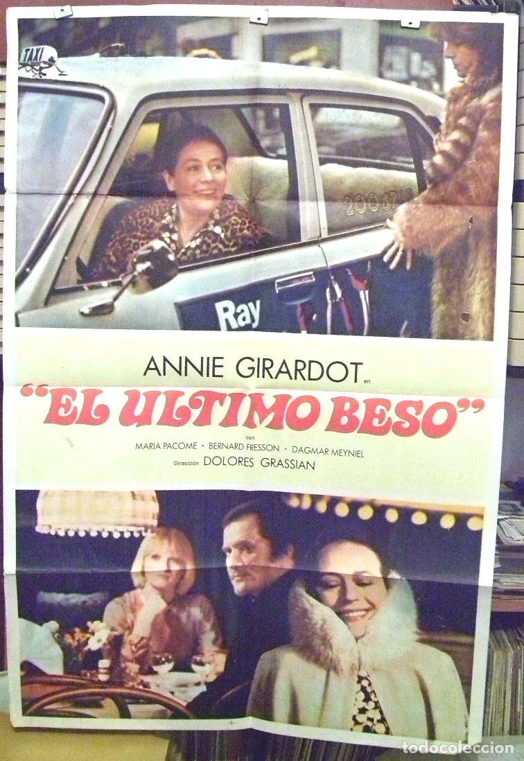 Cine: CARTEL ORIGINAL PELICULA EL ULTIMO BESO 1977 - ENVIO GRATIS