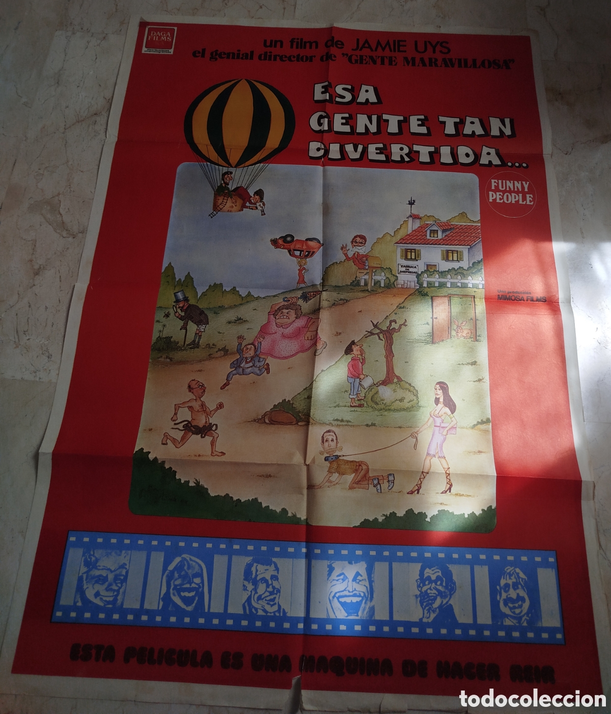 Cine: Esa gente tan divertida. Cartel gran formato