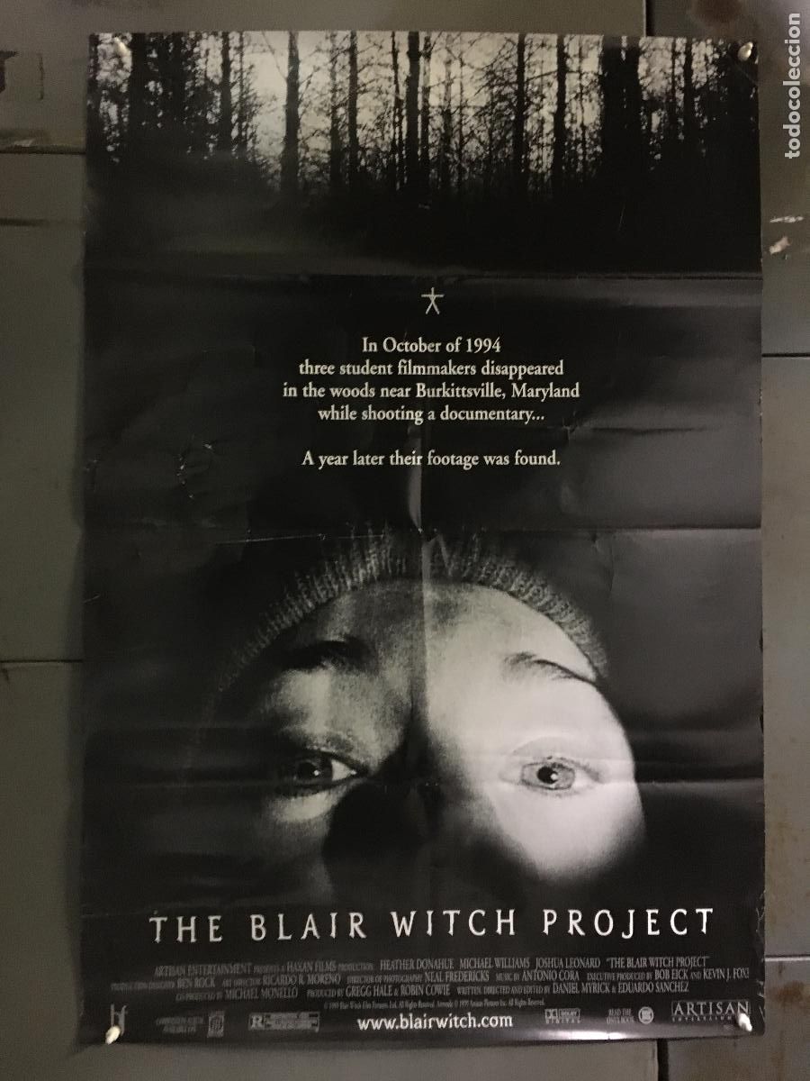 Cine: AFH39 EL PROYECTO DE LA BRUJA DE BLAIR / BLAIR WITCH PROJECT DANIEL MYRICK POSTER 70X100 h1