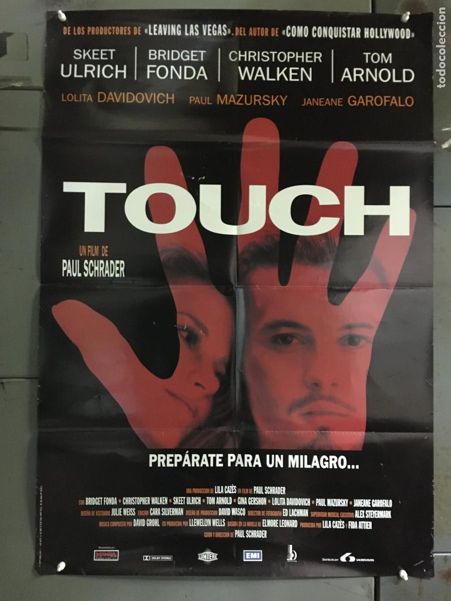 Cine: AFH42 TOUCH SKEET ULRICH BRIDGET FONDA CHRISTOPHER WALKEN POSTER ORIGINAL 70X100 ESTRENO h0