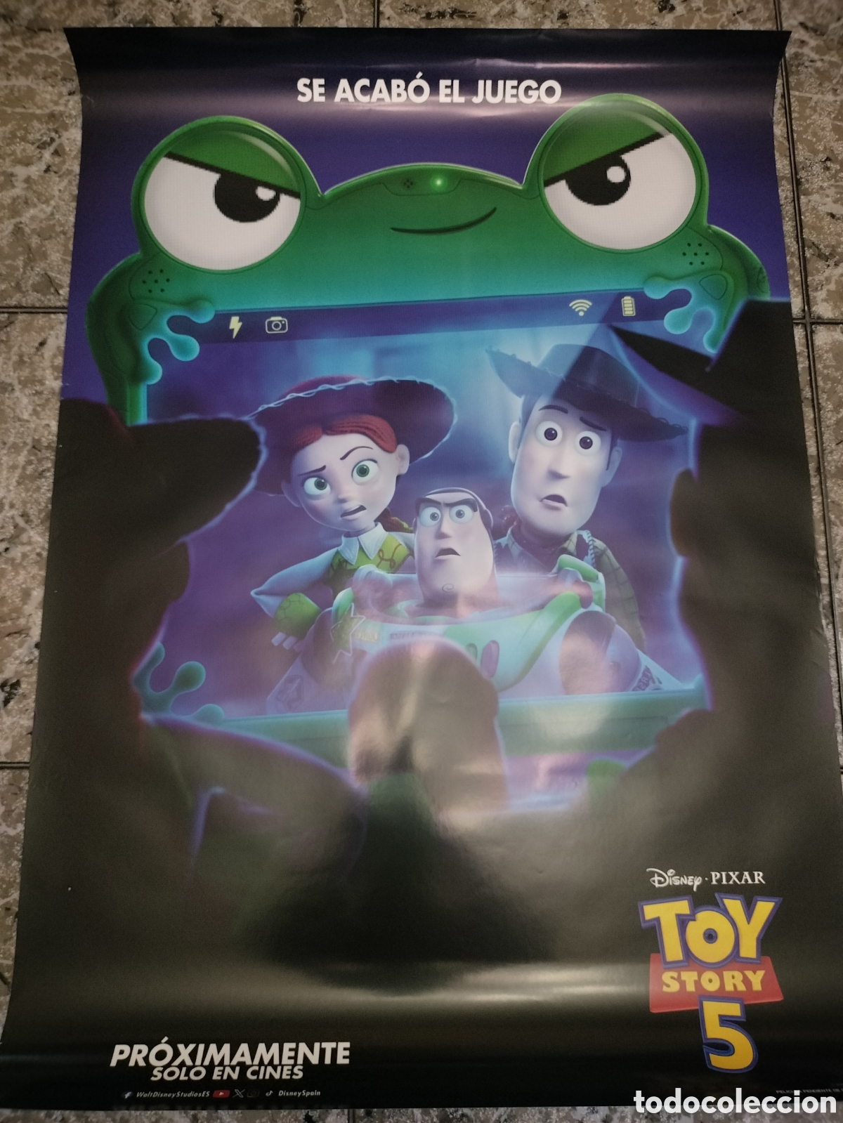 Cine: Poster Original Toy Story 5 100x70