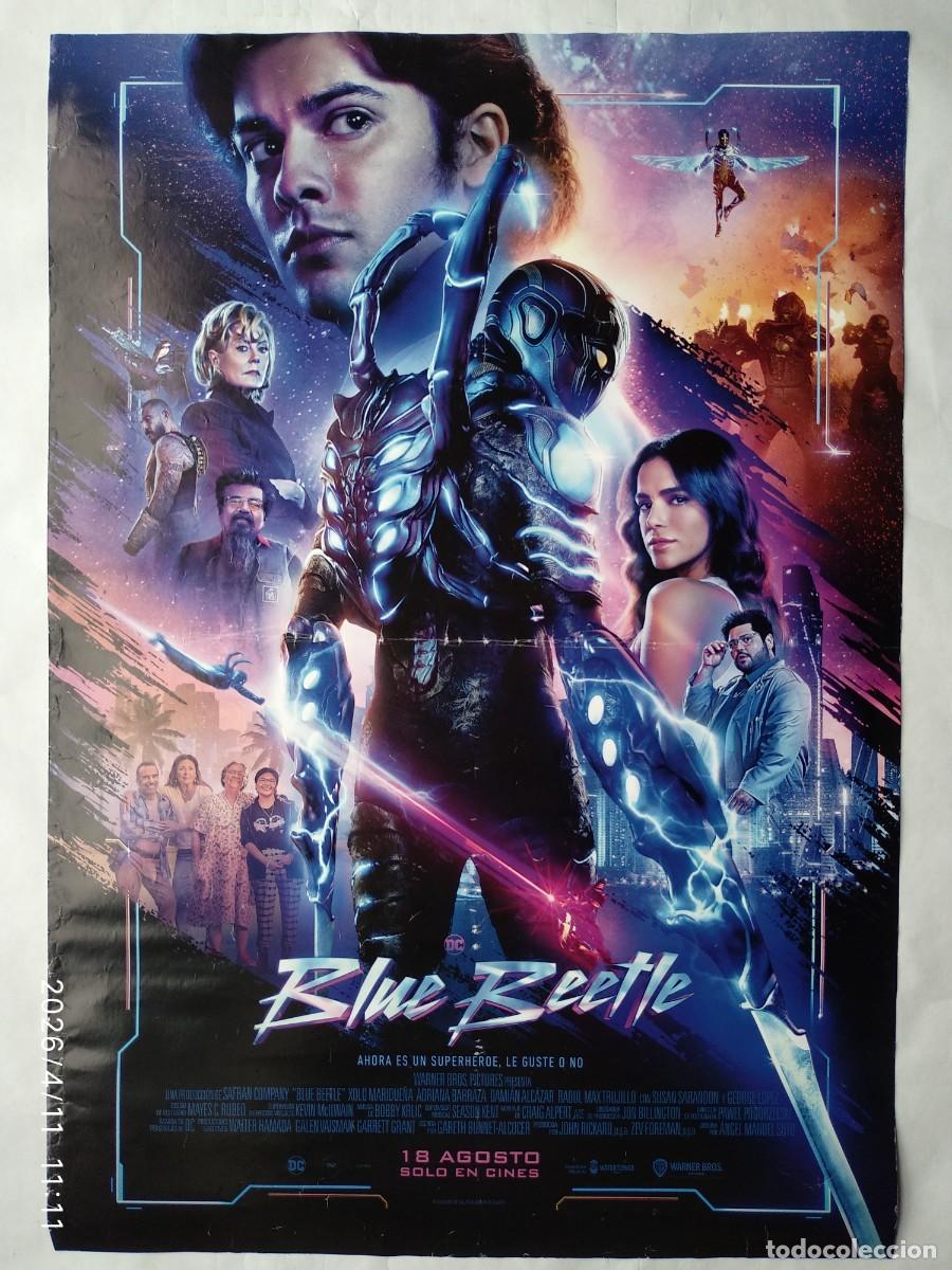 Cine: BLUE BEETLE, con Susan Sarandon. P&Oacute;STER 68 X 98,5 cms.