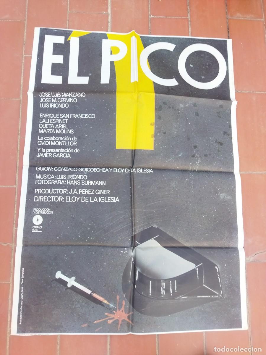 Cine: cartel de cine 70x 100 aprox movie poster EL PICO eloy de la iglesia jose luis manzano