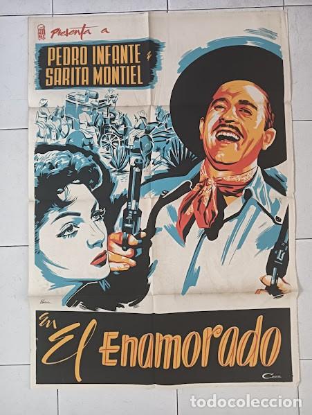 Cine: VKD 2268 VUELVE MARTIN CORONA SARA MONTIEL PEDRO INFANTE POSTER ORIGINAL MEJICANO 70X100 SERIGRAFIA