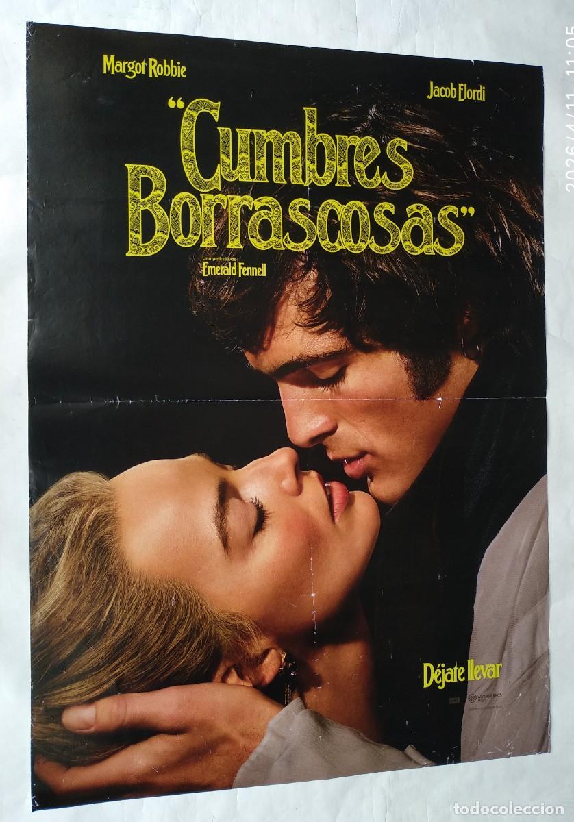 Cine: CUMBRES BORRASCOSAS, con Jacob Elordi. P&Oacute;STER 68,5 X 96, cms.