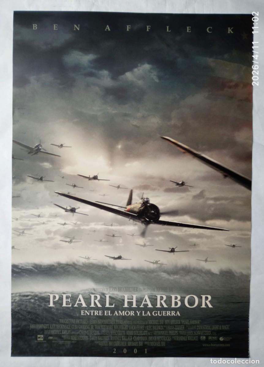 Cine: PEARL HARBOR, con Ben Affleck.. P&Oacute;STER 68 X 98, cms.2001.