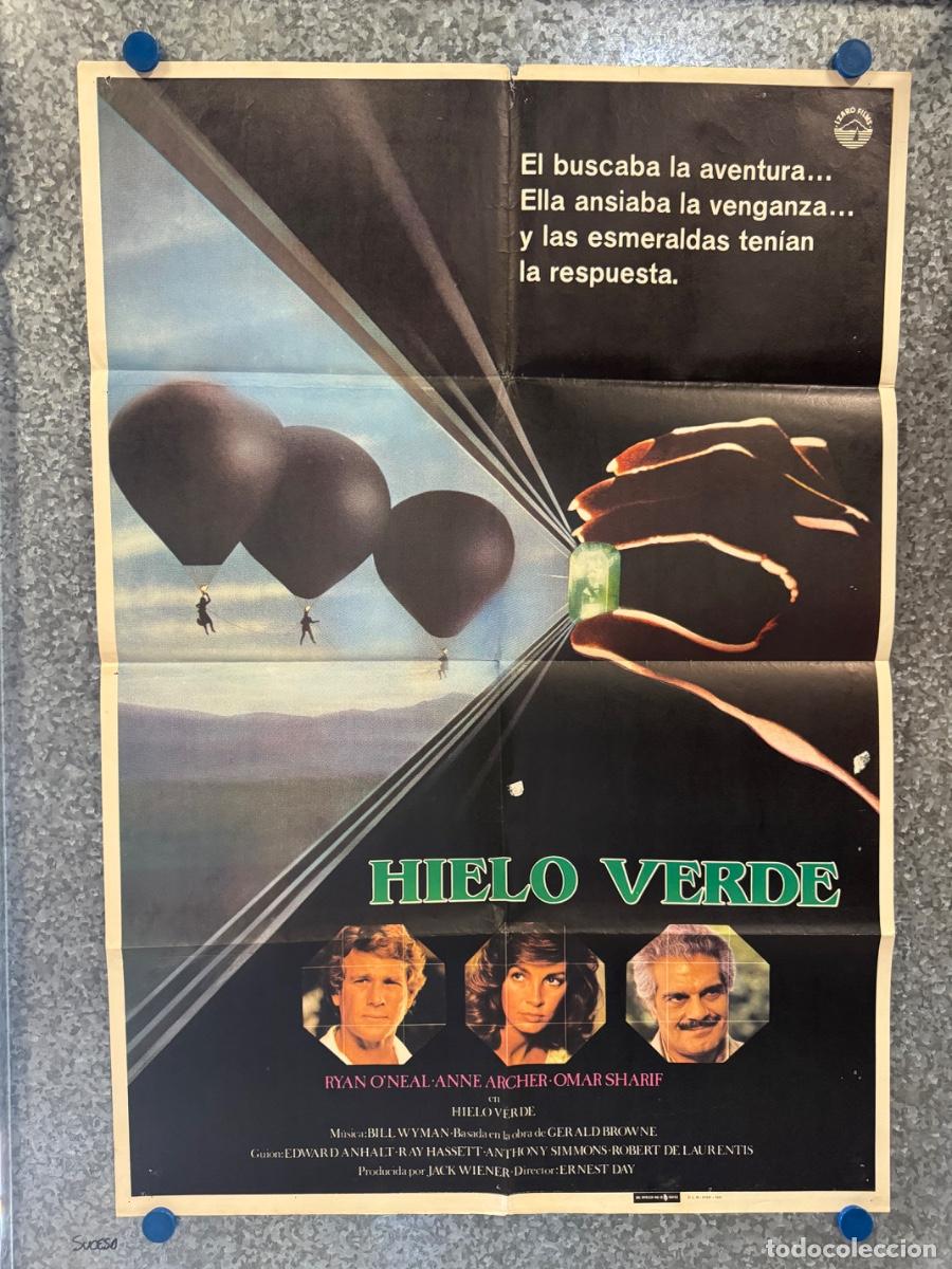 Cine: Hielo verde, Anne Archer, Omar Sharif, A&ntilde;o 1981, POSTER ORIGINAL