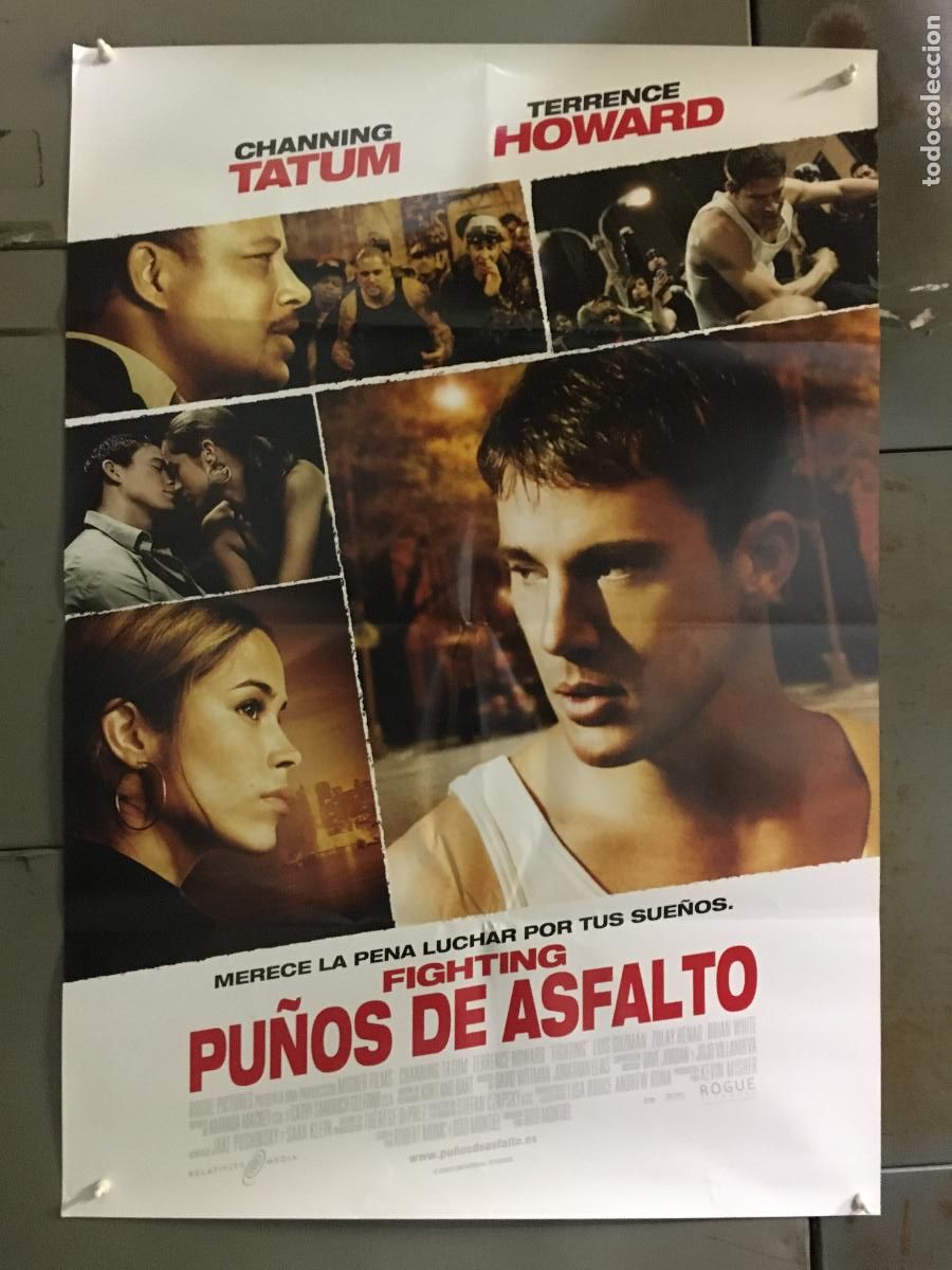 Cine: AFH81 PU&Ntilde;OS DE ASFALTO CHANNING TATUM TERRENCE HOWARD POSTER ORIGINAL ESTRENO 70X100 h5