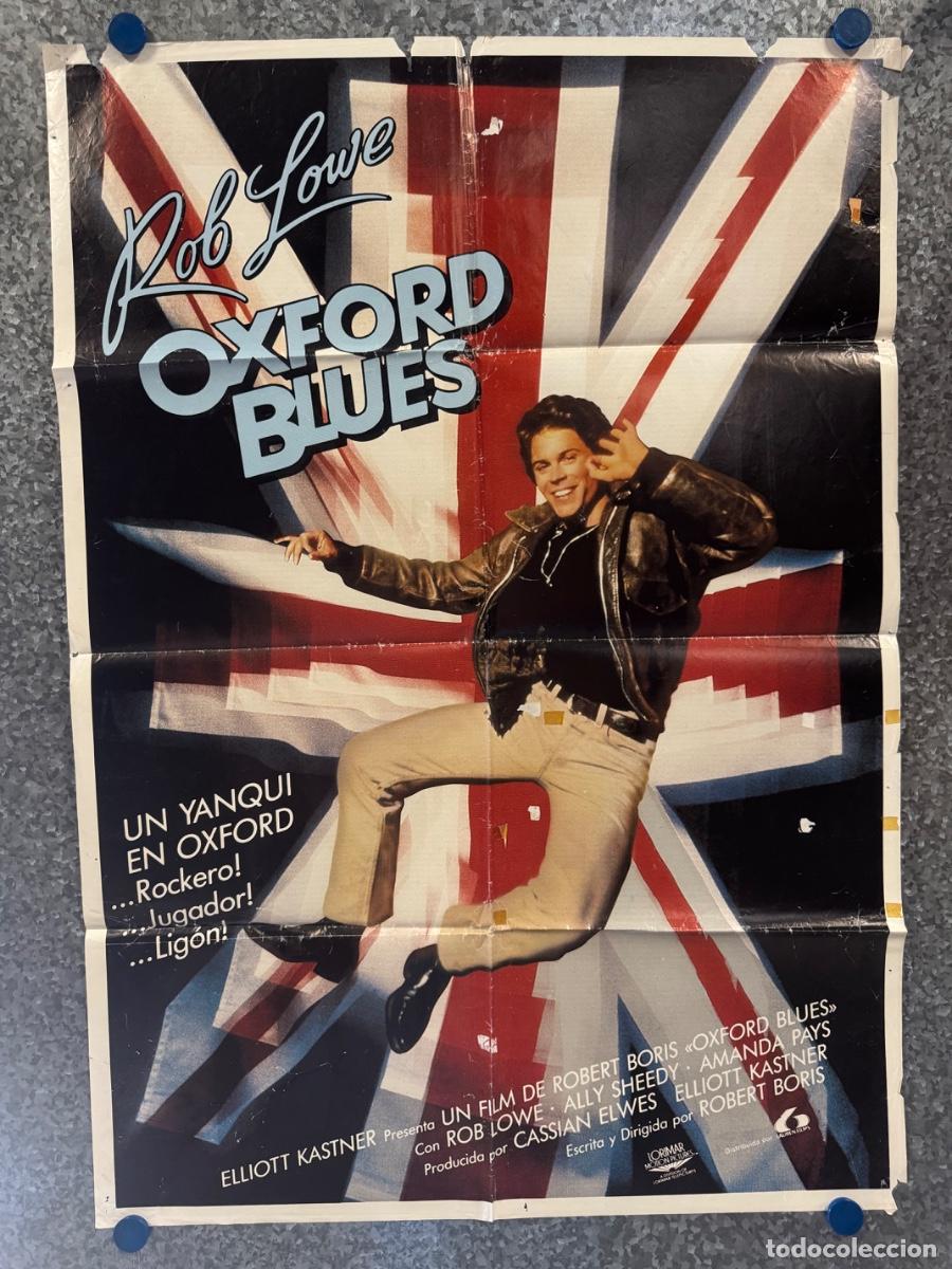 Cine: Oxford blues, Rob Lowe, Ally Sheedy, POSTER ORIGINAL