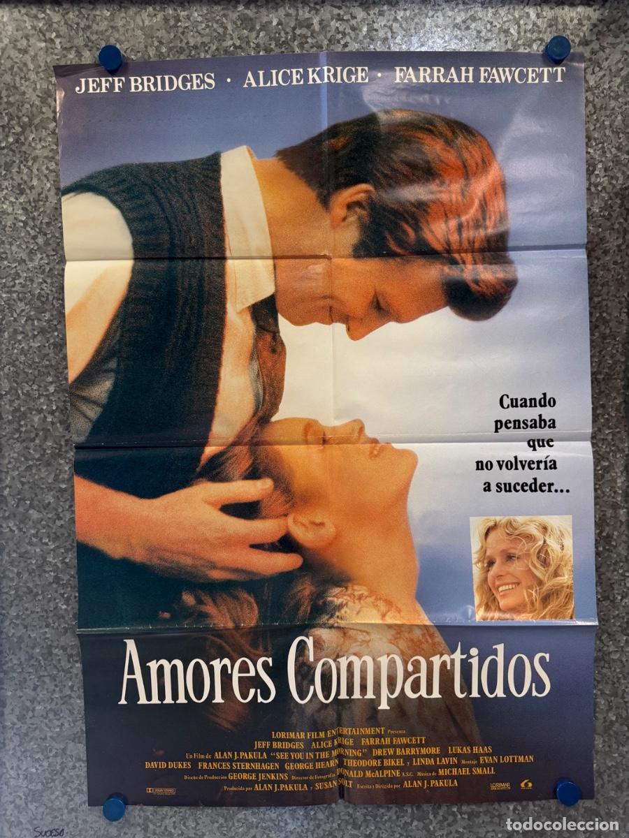 Cine: Amores compartidos, Jeff Bridges, Alice Krige, POSTER ORIGINAL