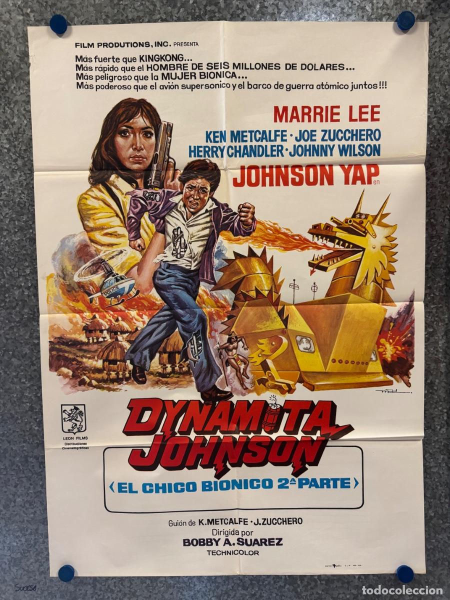 Cine: Dynamita Johnson, Marrie Lee, Ken Metcalfe, A&ntilde;o 1978, POSTER ORIGINAL